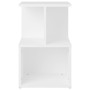 Mesita de noche madera de ingeniería blanca 35x35x55 cm de vidaXL, Mesitas de noche - Ref: Foro24-806346, Precio: 30,30 €, De...