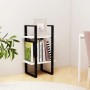 2-tier solid white pine wood shelf 40x30x70 cm by vidaXL, Bookcases and shelves - Ref: Foro24-806413, Price: 28,71 €, Discoun...