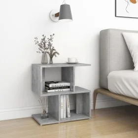 Bedside tables 2 units concrete gray plywood 50x30x51.5cm by vidaXL, Nightstands - Ref: Foro24-806373, Price: 48,48 €, Discou...