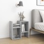 Mesitas de noche 2 uds contrachapada gris hormigón 50x30x51,5cm de vidaXL, Mesitas de noche - Ref: Foro24-806373, Precio: 47,...