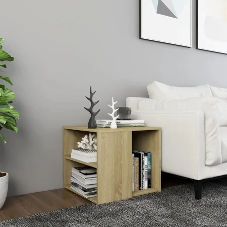Side table made of oak Sonoma plywood, measuring 50x50x45 cm. by vidaXL, Side tables - Ref: Foro24-806385, Price: 48,63 €, Di...