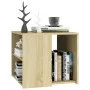 Sonoma Beistelltisch aus Eichensperrholz 50x50x45 cm von vidaXL, Seitentische - Ref: Foro24-806385, Preis: 49,65 €, Rabatt: %