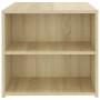 Side table made of oak Sonoma plywood, measuring 50x50x45 cm. by vidaXL, Side tables - Ref: Foro24-806385, Price: 49,65 €, Di...
