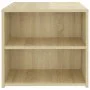 Side table made of oak Sonoma plywood, measuring 50x50x45 cm. by vidaXL, Side tables - Ref: Foro24-806385, Price: 48,63 €, Di...