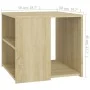Sonoma Beistelltisch aus Eichensperrholz 50x50x45 cm von vidaXL, Seitentische - Ref: Foro24-806385, Preis: 49,65 €, Rabatt: %