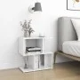 Nachttische, 2 Stück, glänzendes weißes Sperrholz, 50 x 30 x 51,5 cm von vidaXL, Nachttische - Ref: Foro24-806377, Preis: 53,...