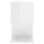Mesitas de noche 2 uds contrachapada blanco brillo 50x30x51,5cm de vidaXL, Mesitas de noche - Ref: Foro24-806377, Precio: 53,...