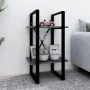 2-stöckiges Regal aus grauem Sperrholz, 40 x 30 x 70 cm von vidaXL, Bücherregale und Regale - Ref: Foro24-806409, Preis: 28,1...