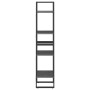 4-tier solid gray pine wood shelf 40x30x140 cm by vidaXL, Bookcases and shelves - Ref: Foro24-806424, Price: 47,86 €, Discoun...