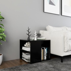 Beistelltisch aus schwarzem Sperrholz, 50 x 50 x 45 cm von vidaXL, Seitentische - Ref: Foro24-806383, Preis: 44,46 €, Rabatt: %