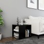 Black plywood side table 50x50x45 cm by vidaXL, Side tables - Ref: Foro24-806383, Price: 44,46 €, Discount: %