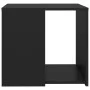 Mesa auxiliar madera contrachapada negro 50x50x45 cm de vidaXL, Mesas auxiliares - Ref: Foro24-806383, Precio: 43,85 €, Descu...