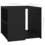 Beistelltisch aus schwarzem Sperrholz, 50 x 50 x 45 cm von vidaXL, Seitentische - Ref: Foro24-806383, Preis: 43,85 €, Rabatt: %