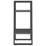 2-tier solid gray pine wood shelf 40x30x70 cm by vidaXL, Bookcases and shelves - Ref: Foro24-806414, Price: 28,71 €, Discount: %