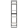 Solid white pine wood 4-level shelf 60x30x140 cm by vidaXL, Bookcases and shelves - Ref: Foro24-806443, Price: 66,32 €, Disco...