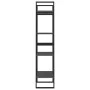 4-tier solid gray pine wood shelf 60x30x140 cm by vidaXL, Bookcases and shelves - Ref: Foro24-806444, Price: 51,96 €, Discoun...
