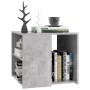 Concrete gray plywood side table 50x50x45 cm by vidaXL, Side tables - Ref: Foro24-806386, Price: 47,60 €, Discount: %