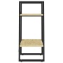 2-stöckiges Regal aus massivem Kiefernholz, 40 x 30 x 70 cm von vidaXL, Bücherregale und Regale - Ref: Foro24-806412, Preis: ...