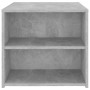 Concrete gray plywood side table 50x50x45 cm by vidaXL, Side tables - Ref: Foro24-806386, Price: 47,60 €, Discount: %