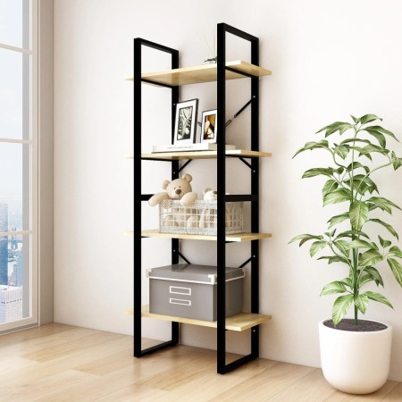4-stufiges Regal aus massivem Kiefernholz, 60 x 30 x 140 cm von vidaXL, Bücherregale und Regale - Ref: Foro24-806442, Preis: ...