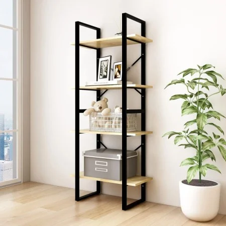 4-tier solid pine wood shelf 60x30x140 cm by vidaXL, Bookcases and shelves - Ref: Foro24-806442, Price: 58,65 €, Discount: %