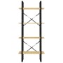 4-stufiges Regal aus massivem Kiefernholz, 60 x 30 x 140 cm von vidaXL, Bücherregale und Regale - Ref: Foro24-806442, Preis: ...
