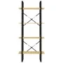 4-tier solid pine wood shelf 60x30x140 cm by vidaXL, Bookcases and shelves - Ref: Foro24-806442, Price: 58,65 €, Discount: %