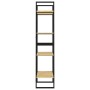 4-stufiges Regal aus massivem Kiefernholz, 60 x 30 x 140 cm von vidaXL, Bücherregale und Regale - Ref: Foro24-806442, Preis: ...