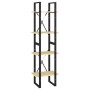 4-stöckiges Regal aus massivem Kiefernholz 40x30x140 cm von vidaXL, Bücherregale und Regale - Ref: Foro24-806422, Preis: 54,8...