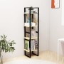 4-stöckiges Regal aus massivem Kiefernholz 40x30x140 cm von vidaXL, Bücherregale und Regale - Ref: Foro24-806422, Preis: 54,8...