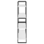 4-tier white plywood shelf 100x30x140 cm by vidaXL, Bookcases and shelves - Ref: Foro24-806477, Price: 54,69 €, Discount: %
