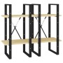 4-stöckiges Regal aus massivem Kiefernholz 40x30x140 cm von vidaXL, Bücherregale und Regale - Ref: Foro24-806422, Preis: 54,8...
