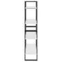 4-level white plywood bookshelf 80x30x140cm by vidaXL, Bookcases and shelves - Ref: Foro24-806457, Price: 49,22 €, Discount: %
