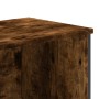 Estantería madera ingeniería color roble ahumado 80x31x169 cm