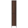 Estantería madera de ingeniería color marrón roble 80x31x169 cm