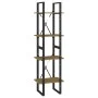 4-tier solid pine wood shelf 40x30x140 cm by vidaXL, Bookcases and shelves - Ref: Foro24-806425, Price: 54,60 €, Discount: %