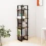 4-tier solid pine wood shelf 40x30x140 cm by vidaXL, Bookcases and shelves - Ref: Foro24-806425, Price: 54,60 €, Discount: %