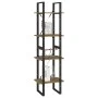 4-tier solid pine wood shelf 40x30x140 cm by vidaXL, Bookcases and shelves - Ref: Foro24-806425, Price: 54,60 €, Discount: %