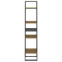 4-stufiges Regal aus massivem Kiefernholz, 40 x 30 x 140 cm von vidaXL, Bücherregale und Regale - Ref: Foro24-806425, Preis: ...