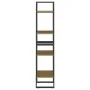 4-tier solid pine wood shelf 40x30x140 cm by vidaXL, Bookcases and shelves - Ref: Foro24-806425, Price: 54,60 €, Discount: %