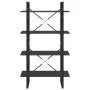 4-tier gray plywood shelving unit 80x30x140 cm by vidaXL, Bookcases and shelves - Ref: Foro24-806459, Price: 57,20 €, Discoun...