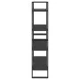 4-tier gray plywood shelving unit 80x30x140 cm by vidaXL, Bookcases and shelves - Ref: Foro24-806459, Price: 57,20 €, Discoun...