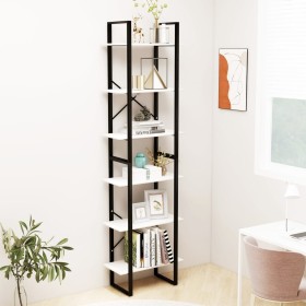 Regal aus massivem weißem Kiefernholz, 60 x 30 x 210 cm von vidaXL, Bücherregale und Regale - Ref: Foro24-806523, Preis: 98,4...