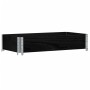 Jardinera de madera maciza de pino negro 100x50 cm