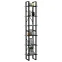 Tall solid pine wood wardrobe in gray, 40x30x210 cm. by vidaXL, Bookcases and shelves - Ref: Foro24-806504, Price: 71,09 €, D...