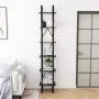 Tall solid pine wood wardrobe in gray, 40x30x210 cm. by vidaXL, Bookcases and shelves - Ref: Foro24-806504, Price: 71,09 €, D...
