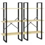 Solid pine wood storage shelf 60x30x210 cm by vidaXL, Bookcases and shelves - Ref: Foro24-806522, Price: 97,67 €, Discount: %