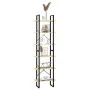 Solid pine wood storage shelf 60x30x210 cm by vidaXL, Bookcases and shelves - Ref: Foro24-806522, Price: 97,67 €, Discount: %