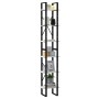 Hochschrank aus massivem weißem Kiefernholz 40x30x210 cm von vidaXL, Bücherregale und Regale - Ref: Foro24-806503, Preis: 89,...