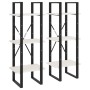 High cabinet solid white pine wood 40x30x210 cm by vidaXL, Bookcases and shelves - Ref: Foro24-806503, Price: 89,92 €, Discou...